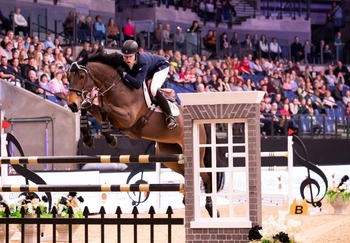 TheraPlateUK Liverpool International Horse Show 2018 - Congratulations to Graham Babes and Boucheron taking 2nd.